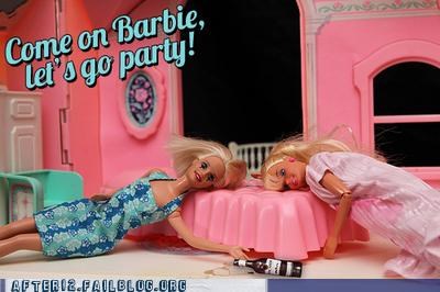 Barbie's Partied Out