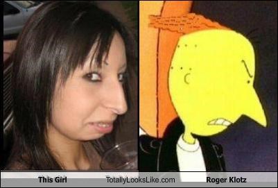 This Girl Totally Looks Like Roger Klotz