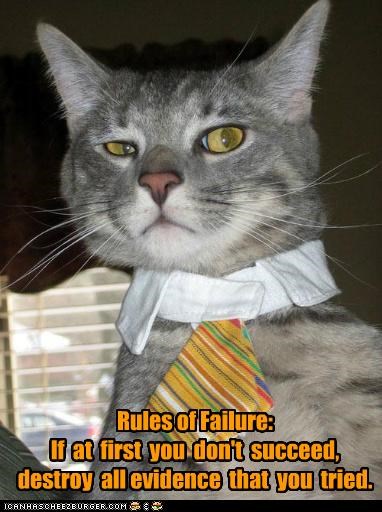 Rules of Failure: