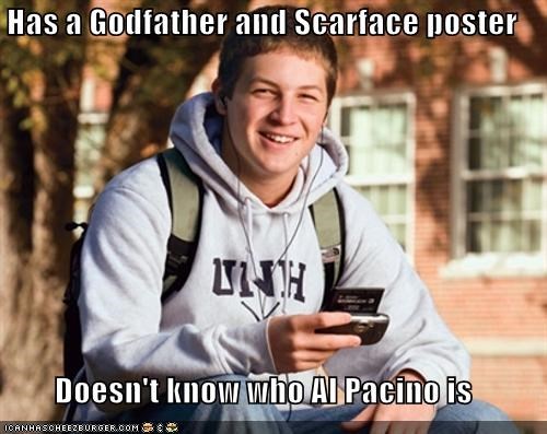 Uber Frosh Has Only Seen Godfather Part III