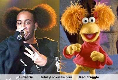 TLL Classics: Ludacris Totally looks Like Red Fraggle