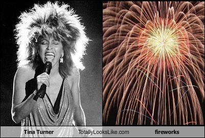 Tina Turner Totally Looks Like Fireworks