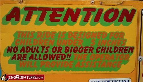 Not Quite Engrish: A Carnival Ride for Your Child's Toys