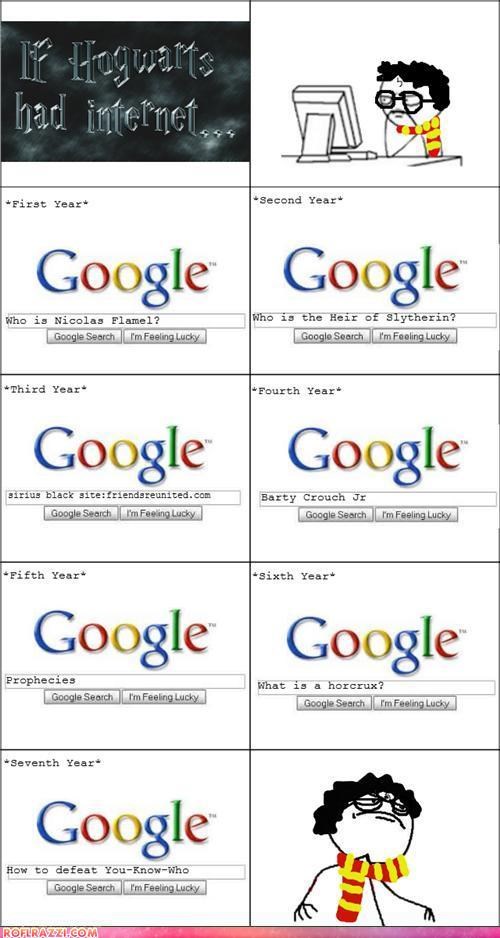 If Hogwarts Had The Internet