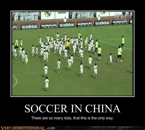 SOCCER IN CHINA