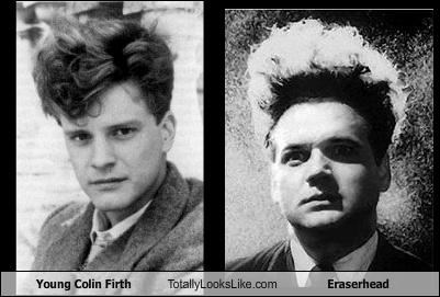 Young Colin Firth Totally Looks Like Jack Nance As Eraserhead