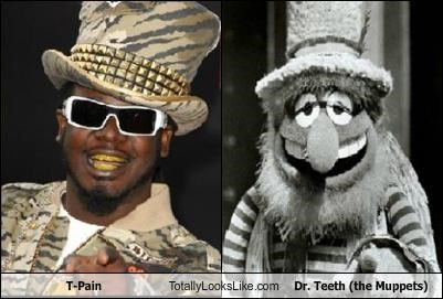 T-Pain Totally Looks Like Dr. Teeth (the Muppets)