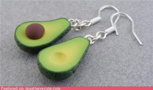 Avocado Earrings