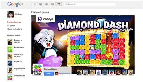 Google+ Games of the Day