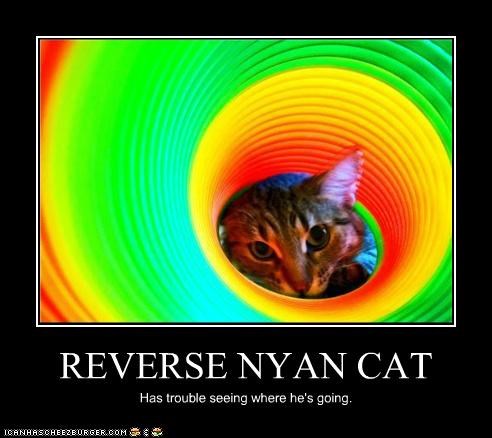 REVERSE NYAN CAT