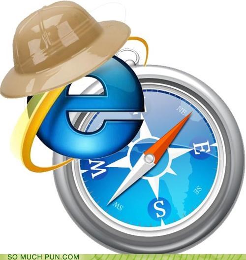 IE is on Safari