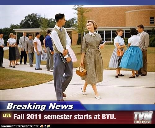 Mormons Head Back To School