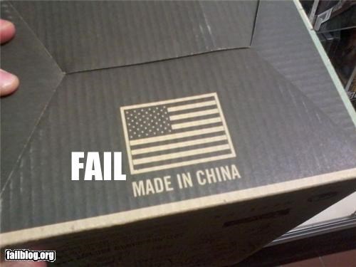 Country of Origin FAIL
