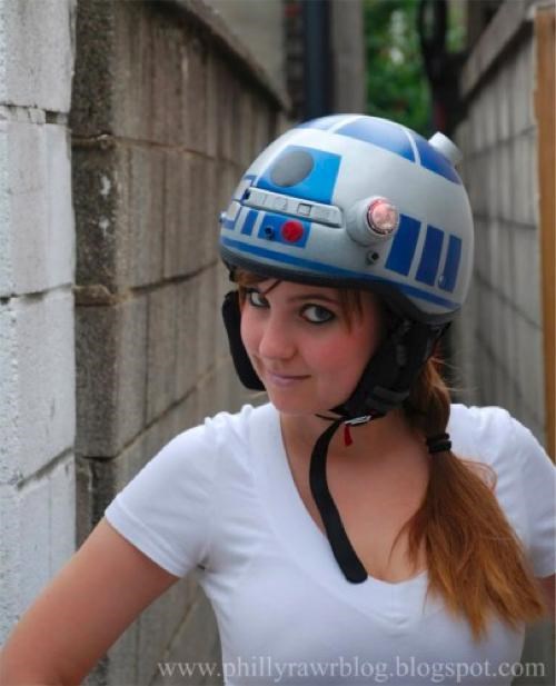 R2-D2 Bike Helmet of the Day