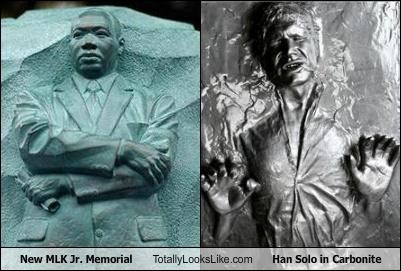 New MLK Memorial Totally Looks Like Han Solo In Carbonite