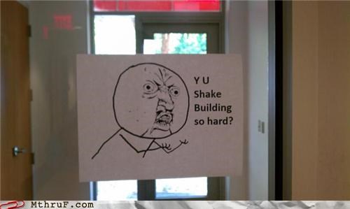 Earthquake at Work