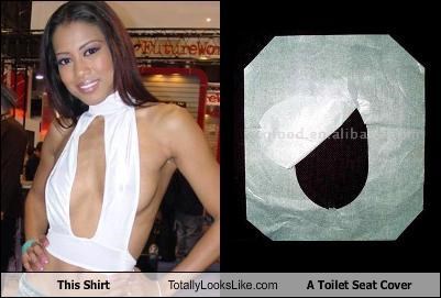 TLL Classics: This Shirt Totally Looks Like A Toilet Seat Cover