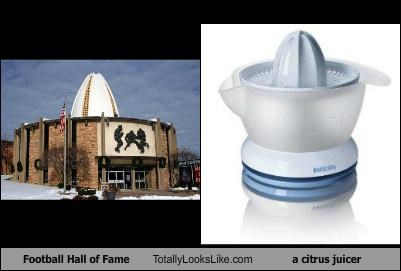 Football Hall of Fame Totally Looks Like a Citrus Juicer