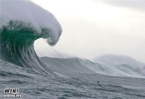 Mother Nature FTW: Surf's Up!