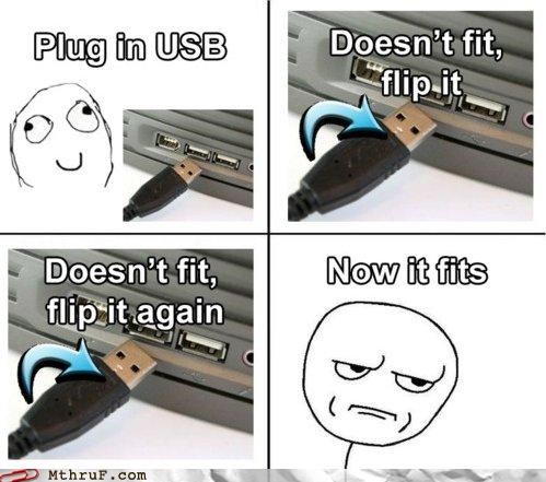 My Old Nemesis, USB Insertion