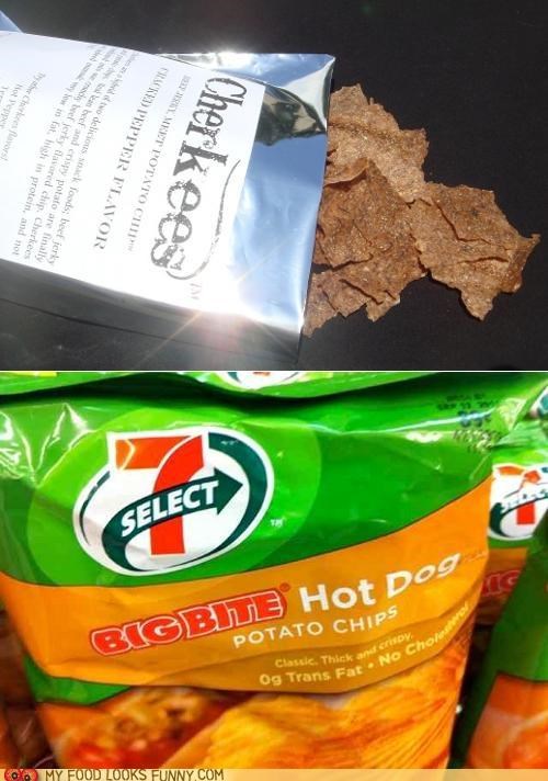 Cherkees Vs. Hot Dog Chips