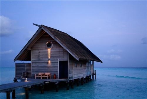 Ocean Bungalo on Cocoa Islands, Maldives