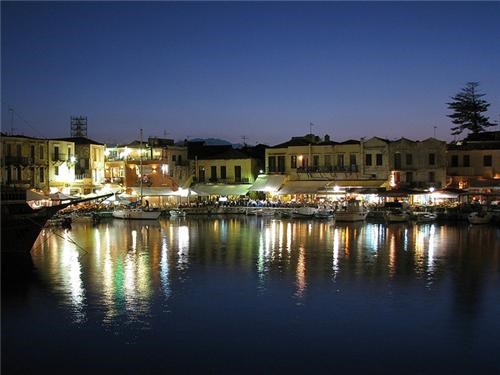Port of Rethymno, Crete, Greece