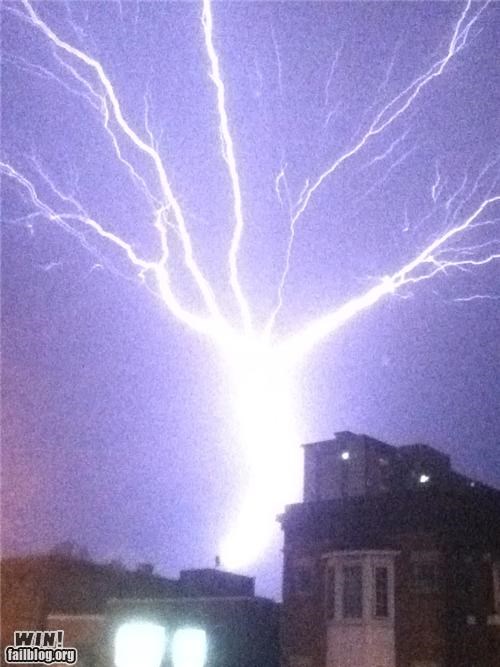 Mother Nature FTW: Thank Goodness for Lightning Rods