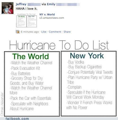 Hurricane Preparation