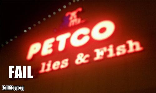 Petco Sign FAIL