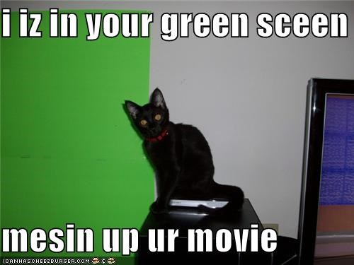 i iz in your green sceen