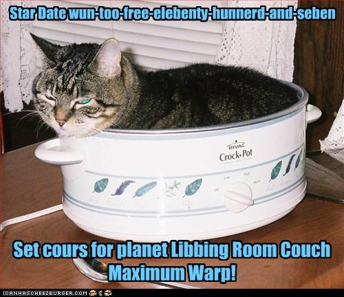 U.S.S. Crock Pot - Captain Kitteh Speaking