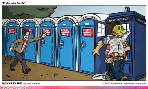 No!!! Not In The TARDIS!