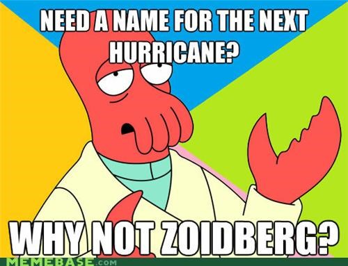 Hurricane Zoidberg