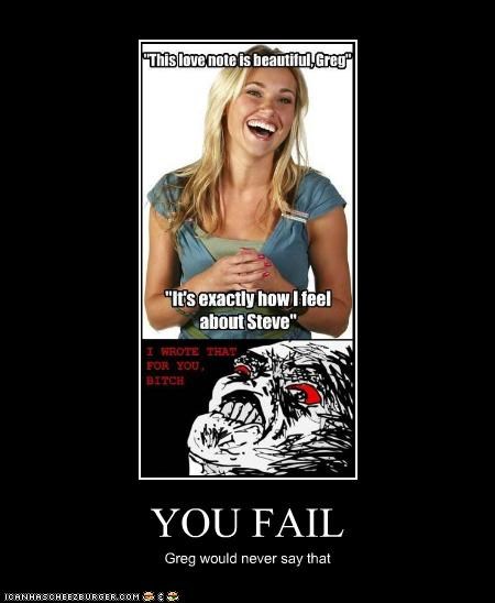 YOU FAIL
