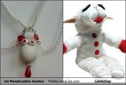 Embarrassing 1st Menstruation Jewelry Totally Looks Like Lambchop