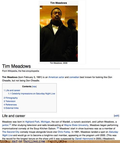 Wiki Vandals: Oh, I Thought That Was His Stage Name