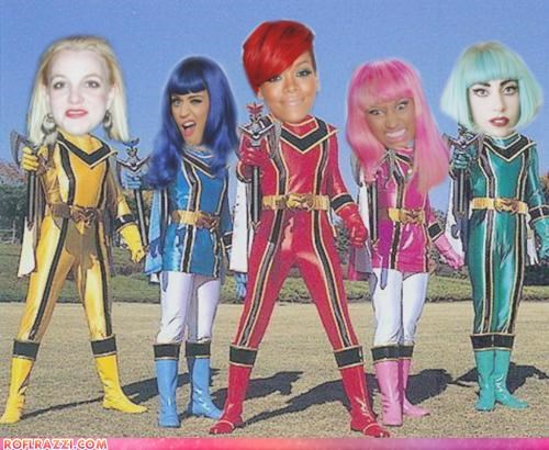 Ga Ga Pop Star Rangers!