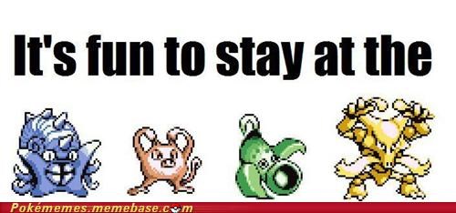 A.K.A. the Pokemon Gym