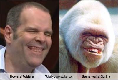 Howard Folderer Totally Looks Like This Laughing Gorilla