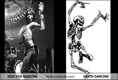 Iggy Pop Dancing Totally Looks Like Death Dancing