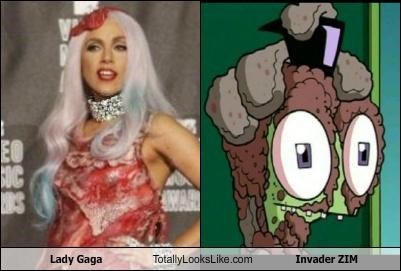 Lady Gaga Totally Looks Like Invader Zim