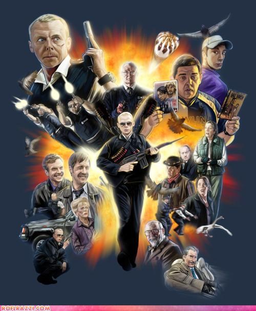 Badass Movie Poster: Hot Fuzz