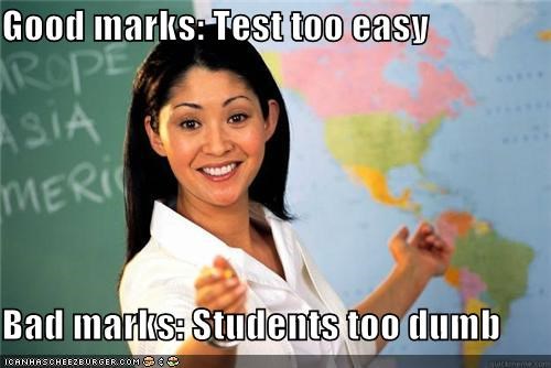 Terrible Teacher's Learning Curve