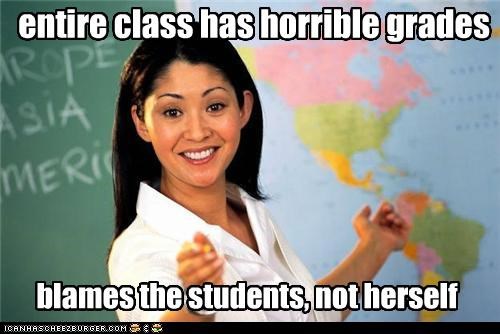 entire class has horrible grades