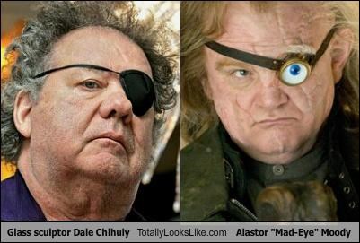 Glass Sculpter Dale Chihuly Totally Looks Like Alastor "Mad-Eye" Moody