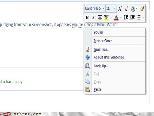 MS Outlook, aka Fail 2011