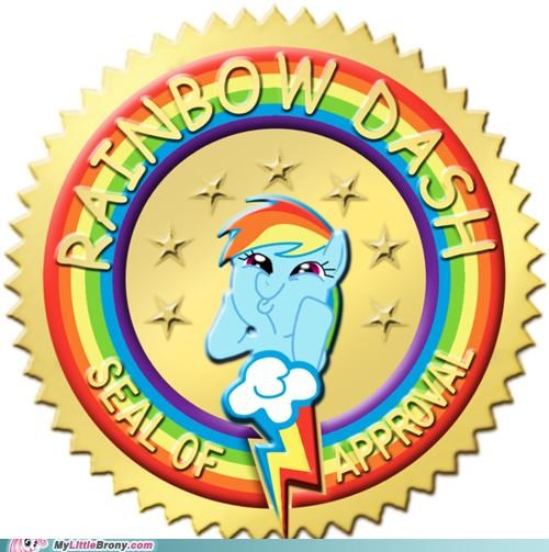 Rainbow Dash Approves of Season 2
