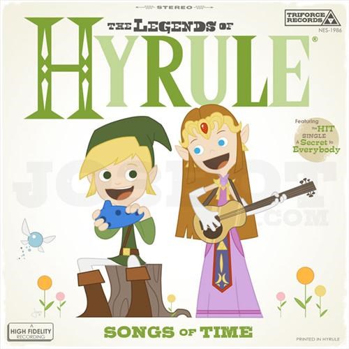 Retro Zelda Album Art of the Day