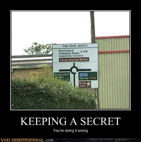 KEEPING A SECRET